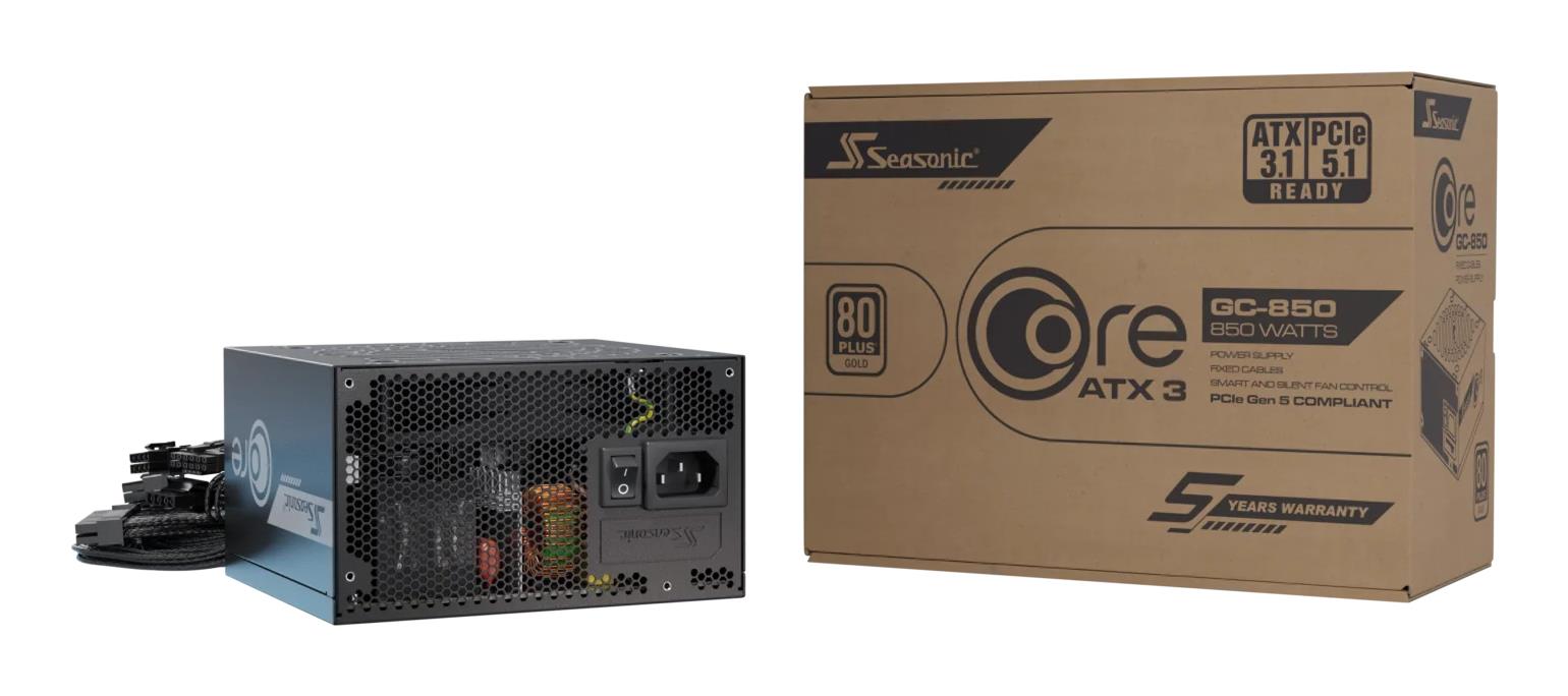 Power Supply SEASONIC ATX PC 100 – 240 V 850 W SRP-CGC851-A5A32SF