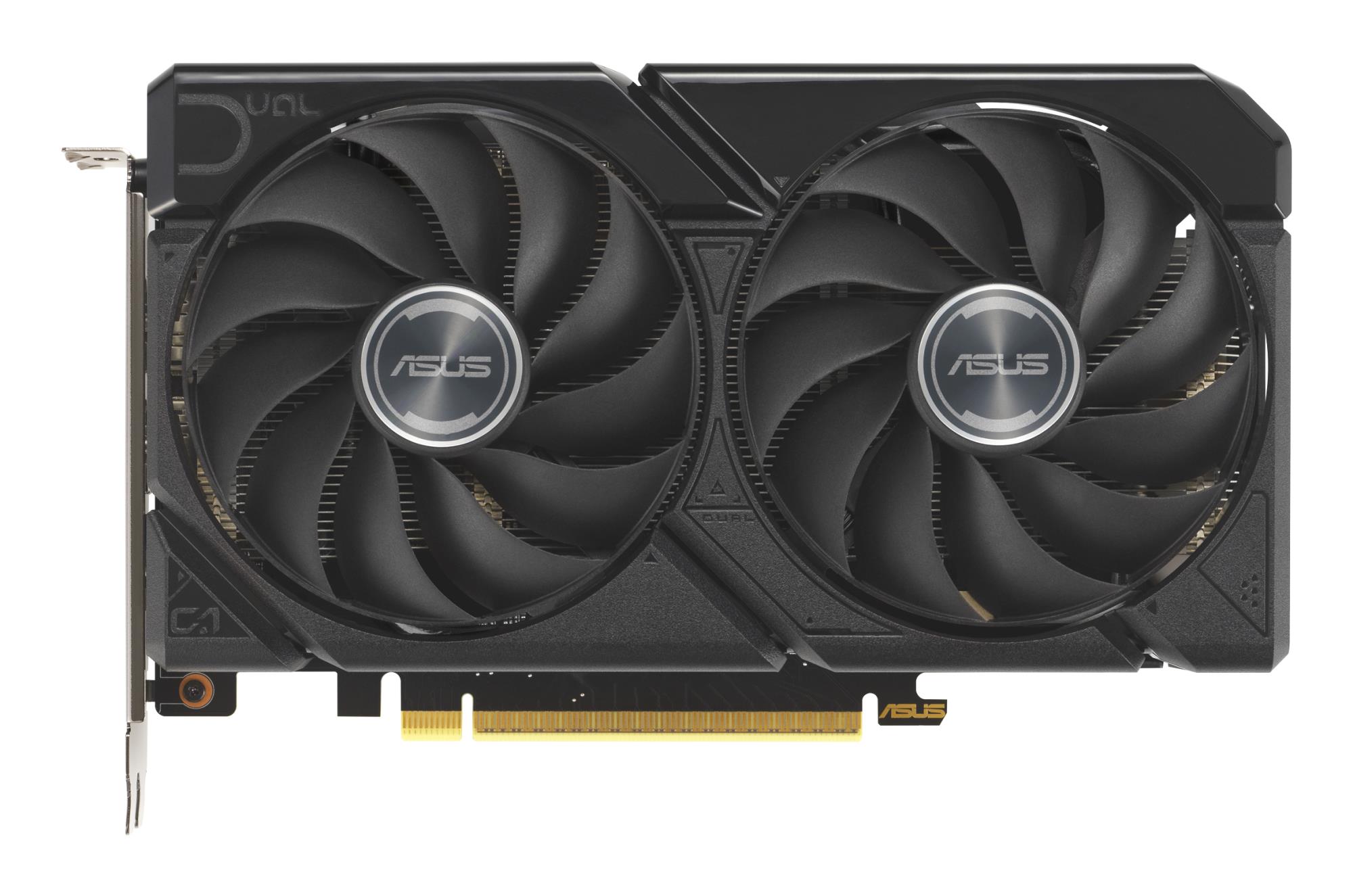 Graphics Card ASUS AMD Radeon RX 9060 XT 8 GB GDDR6 128 bit PCIE 5.0 16x GPU 2550 MHz Dual Slot Fansink 1xHDMI 2xDisplayPort DUAL-RX9060XT-8G