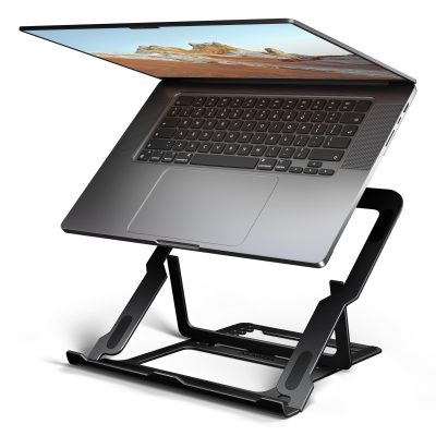 NB ACC STAND 10"-17.3"/ALUMINUM BLACK STND-LAB AXAGON