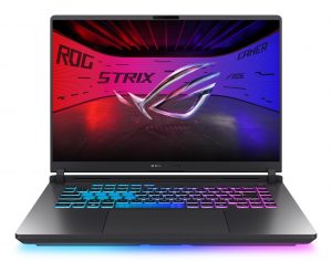 Notebook ASUS ROG Strix G16 (2025) G615LW-S5075W CPU Core Ultra U9-275HX 2700 MHz 16" 2560x1600 RAM 16GB DDR5 5600 MHz SSD 1TB NVIDIA GeForce RTX 5080 16GB ENG Windows 11 Home Eclipse Grey 2.65 kg 90NR0LG1-M002T0
