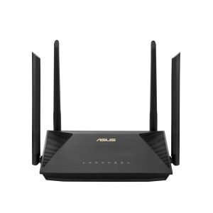 Wireless Router ASUS 1800 Mbps Mesh Wi-Fi 5 Wi-Fi 6 IEEE 802.11n USB 1 WAN 3x10/100/1000M Number of antennas 4 RT-AX1800U