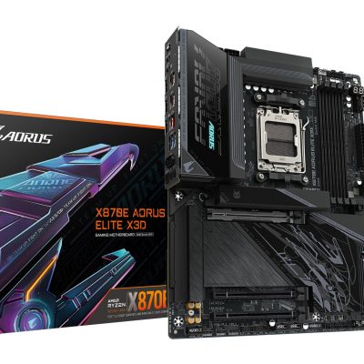 Mainboard GIGABYTE AMD X870E Socket AM5 ATX RAM DDR5-SDRAM 4xSlots Wi-Fi Yes Bluetooth Yes 4xNumber of M.2 (M) slots X870E A ELITE X X870EAELITEX