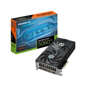 Graphics Card GIGABYTE NVIDIA GeForce RTX 5060 Ti 8 GB GDDR7 128 bit PCIE 5.0 16x Dual Slot Fansink GV-N506TEAGLEOC-8GD