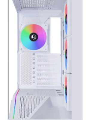 Case LIAN LI ATX/micro ATX/Mini-ITX/EATX White Midi Tower PC G99.V100RW.01