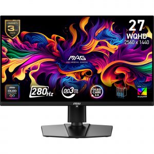Monitor MSI 26.5 " 2560 x 1440 pixels Wide Quad HD Native aspect ratio 16:9 QD-OLED Flat MAG271QPQD-OLEDX28