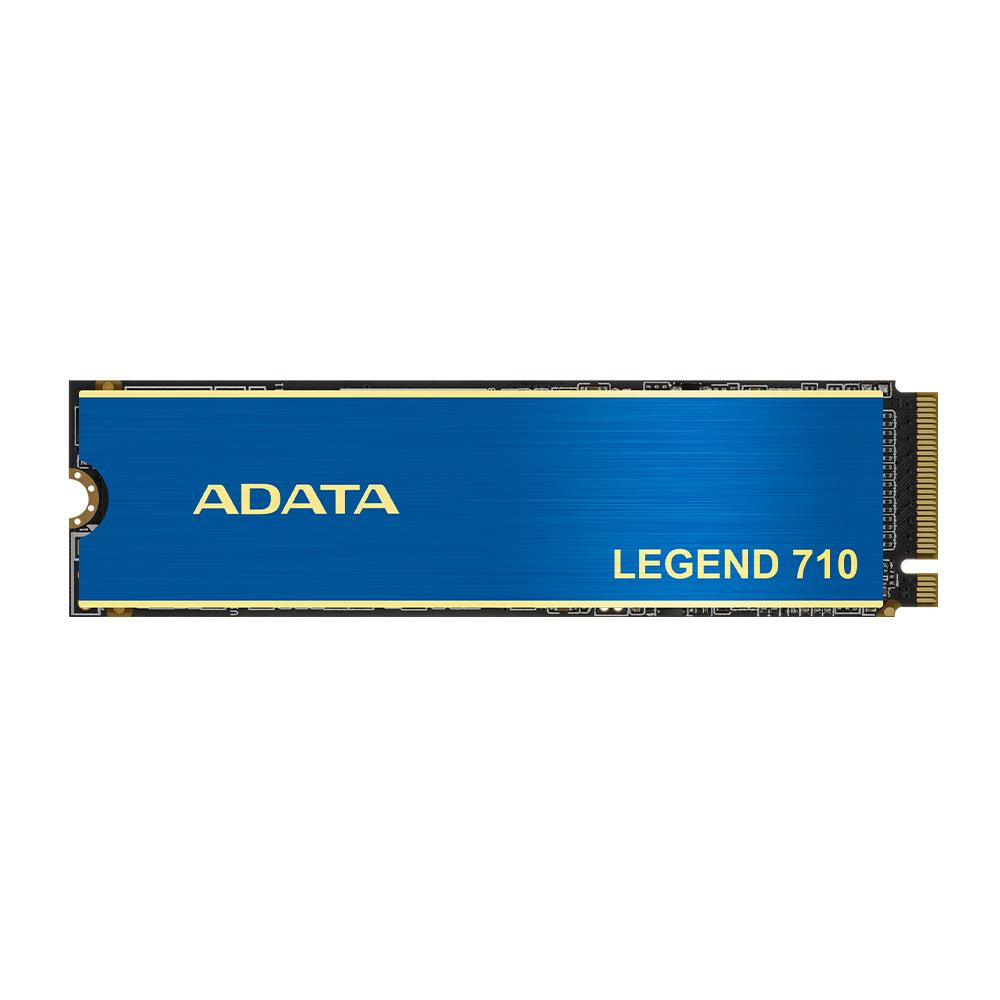 SSD ADATA LEGEND 710 2TB M.2 PCIE NVMe 3D NAND Write speed 1800 MBytes/sec Read speed 2400 MBytes/sec TBW 520 TB MTBF 1500000 hours ALEG-710-2TCS