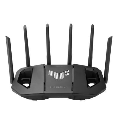 Wireless Router ASUS TUF Gaming BE9400 Wi-Fi 7 (802.11be) Data speed 9400 Mbit/s Ethernet WAN Yes WAN connection type RJ-45 Ethernet LAN Yes 4xLAN ports USB port Yes TUF-BE9400
