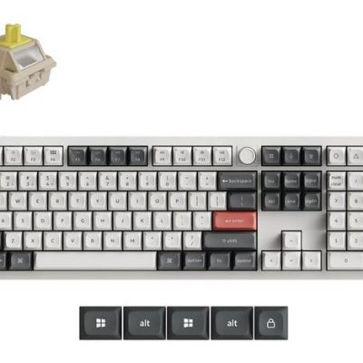 KEYBOARD WRL Q6 ULTRA/WHITE Q6U-P4 KEYCHRON