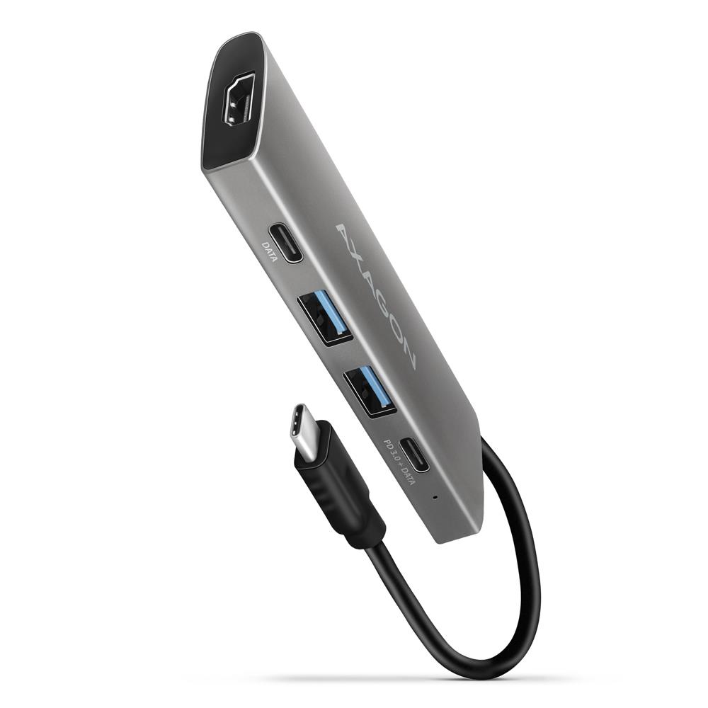 I/O HUB USB-C 5IN1/0.13M HMC-5G21 AXAGON