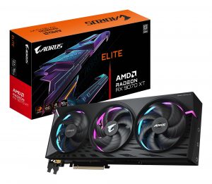 Graphics Card GIGABYTE AMD Radeon RX 9070 XT 16 GB GDDR6 256 bit PCI Express 5.0 Active R9070XTAORUSE-16GD1.0