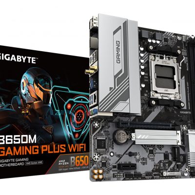 Mainboard GIGABYTE AMD B650 SAM5 Micro-ATX Memory DDR5 Memory slots 4 B650MGAMINGPLUSWF1.3