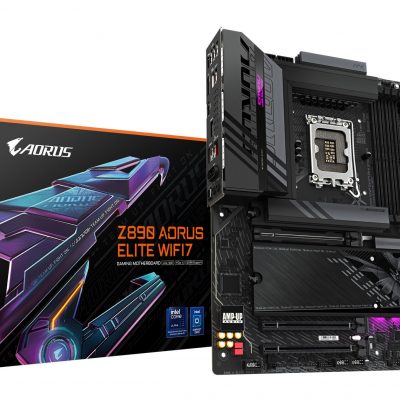 Mainboard GIGABYTE Z890 A ELITE WIFI7 1.1 Intel Z890 LGA 1851 (Socket V1) ATX RAM DDR5-SDRAM 4xSlots Wi-Fi Yes Bluetooth Yes 4xNumber of M.2 (M) slots Z890AELITEWIFI71.1