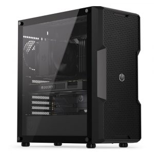 Case ENDORFY Regnum 400 Air MidiTower Case product features Transparent panel Not included ATX MicroATX MiniITX Colour Black EY2A008