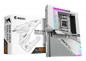 Mainboard GIGABYTE AMD B650 ATX Memory DDR5 Memory slots 4 1xPCI-Express 5.0 16x 3xM.2 1xHDMI 4xUSB 2.0 7xUSB 3.2 1xUSB-C 1xRJ45 3xAudio port B650EASTEALTHICE