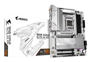Mainboard GIGABYTE AMD B650 SAM5 ATX Memory DDR5 Memory slots 4 B650AELITEAXICE1.1