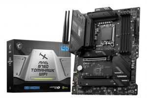 Mainboard MSI Intel B760 Express LGA1700 ATX Memory DDR5 Memory slots 4 1xPCI-Express 1x 2xPCI-Express 16x 3xM.2 1xHDMI 1xDisplayPort 4xUSB 2.0 4xUSB 3.2 1xUSB-C 1xOptical S/PDIF 1xRJ45 5xAudio port MAGB760TOMAHAWKWIFI