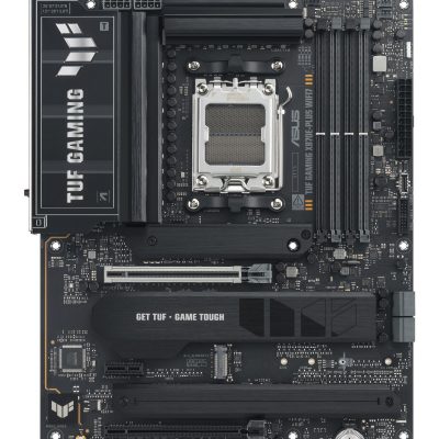 Mainboard ASUS AMD X870E SAM5 ATX Memory DDR5 Memory slots 4 1xPCI-Express 3.0 1x 1xPCI-Express 4.0 16x 1xPCI-Express 5.0 16x 4xM.2 1xHDMI 4xUSB 2.0 7xUSB 3.2 2xUSB-C 1xRJ45 3xAudio port TUFGAMX870E-PLUSWIFI7