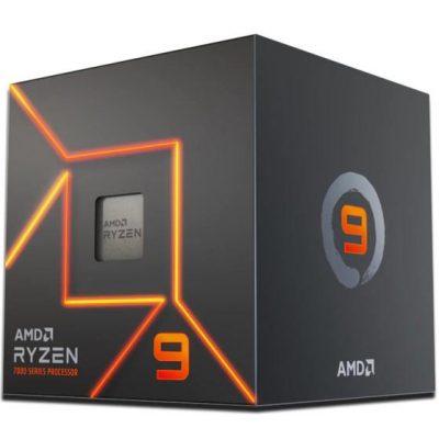 CPU AMD Desktop Ryzen 9 7900 Raphael AM5 3700 MHz Cores 12 64MB Socket SAM5 65 Watts GPU Radeon BOX 100-100000590BOX