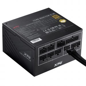 Power Supply ADATA CORE REACTOR II VE ATX 3.1 750 Watts Efficiency 80 PLUS GOLD PFC Active MTBF 100000 hours COREREACTORIIVE750G-BKCEU