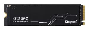 SSD KINGSTON KC3000 2TB M.2 NVMe 3D TLC Write speed 7000 MBytes/sec Read speed 7000 MBytes/sec MTBF 1800000 hours SKC3000D/2048G