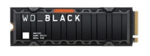 SSD SANDISK Black SN850X 1TB M.2 NVMe Write speed 6600 MBytes/sec Read speed 7300 MBytes/sec WDBB9H0010BNC-WRSN