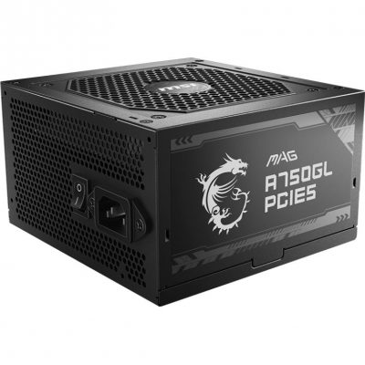 Power Supply MSI 750 Watts Efficiency 80 PLUS GOLD PFC Active MAGA750GLPCIE5