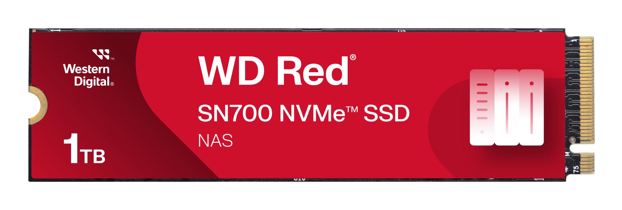 SSD SANDISK 2000xTBW rating MTBF 1750000 h Read speed 3430 MB/s Write speed 3000 MB/s NVMe Yes PCI Express 3.0 M.2 1000 GB POWERED BY SANDISK Red SN700 WDS100T1R0C
