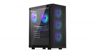 Case ENDORFY Ventum 200 ARGB MidiTower Case product features Transparent panel Not included ATX MicroATX MiniITX Colour Black EY2A014
