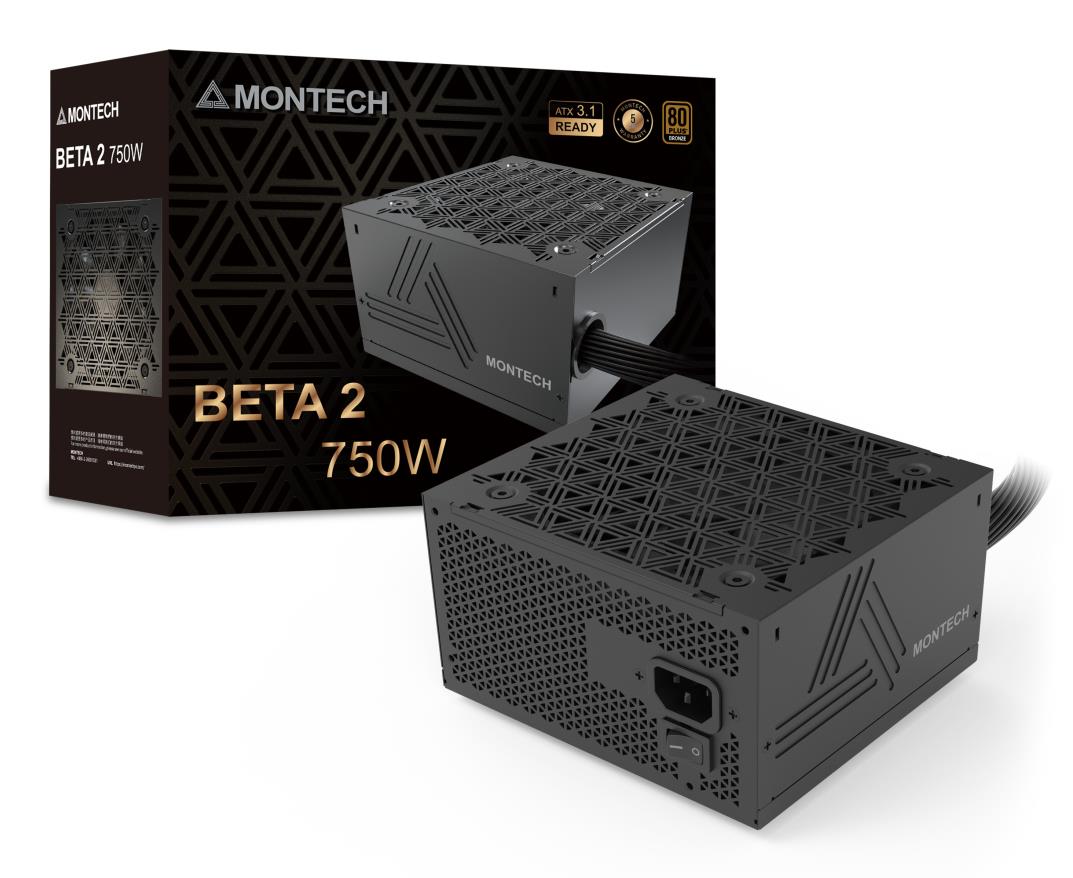 Power Supply MONTECH BETA 2 ATX PC 100 – 240 V 750 W BETA2750W