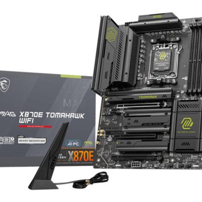 Mainboard MSI AMD X870E SAM5 ATX Memory DDR5 Memory slots 4 3xPCI-Express 16x 4xM.2 1xAudio-In 1xAudio-Out 4xUSB 2.0 2xUSB 3.2 3xUSB-C 1xRJ45 MAGX870ETOMAHAWKWIFI