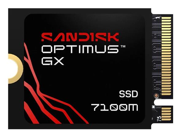 SSD SANDISK 600xTBW rating MTBF 1750000 h Read speed 7250 MB/s Write speed 6900 MB/s NVMe Yes PCI Express 4.0 M.2 1000 GB SDSP71100TAT-000E0