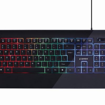KEYBOARD MULTIMEDIA USB ENG/BLACK KB-UML-03 GEMBIRD