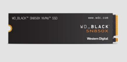 SSD SANDISK Black SN850X 2TB M.2 NVMe Write speed 6600 MBytes/sec Read speed 7300 MBytes/sec WDBB9G0020BNC-WRSN