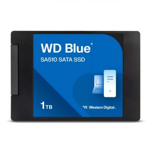 SSD SANDISK Blue SA510 POWERED BY SANDISK 1000 GB Serial ATA III Write speed 520 MB/s Read speed 560 MB/s 2.5" 400xTBW rating MTBF 17500000 h WDS100T3B0A
