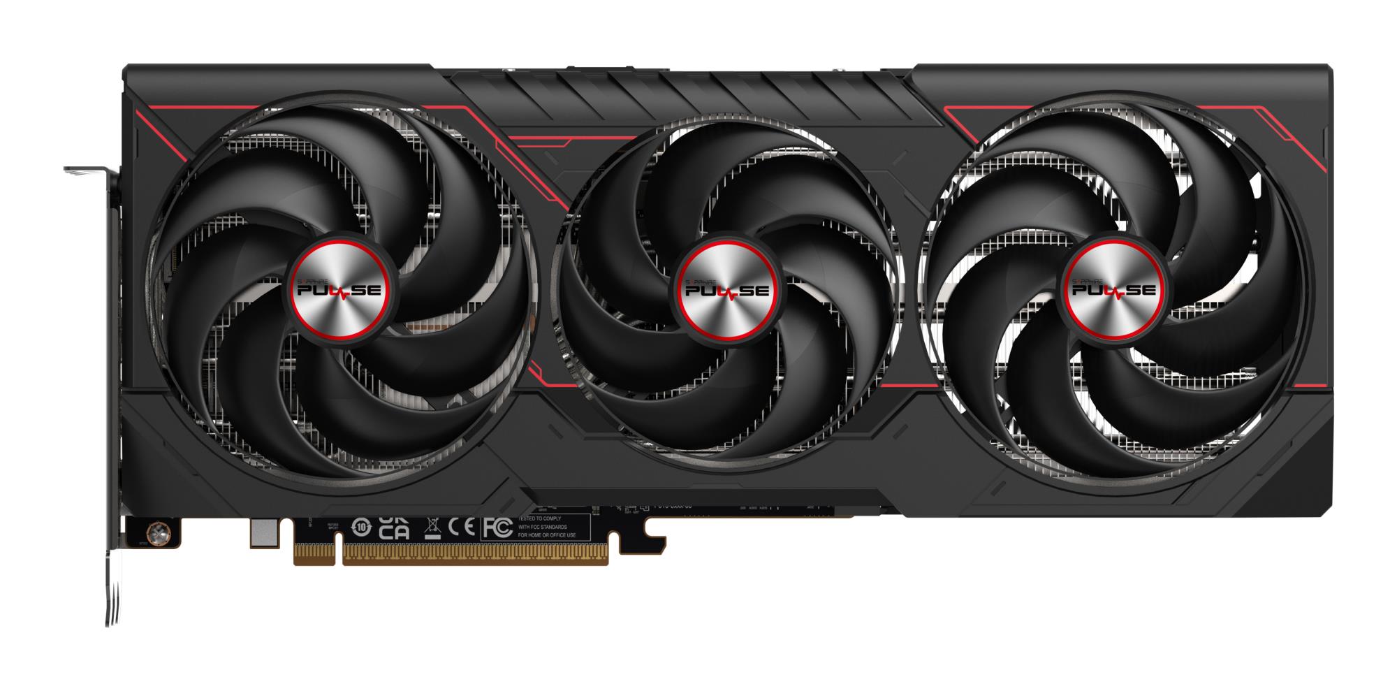Graphics Card SAPPHIRE AMD Radeon RX 9070 XT 16 GB GDDR6 256 bit PCIE 5.0 16x Triple slot Fansink 2xHDMI 2xDisplayPort 11348-03-20G