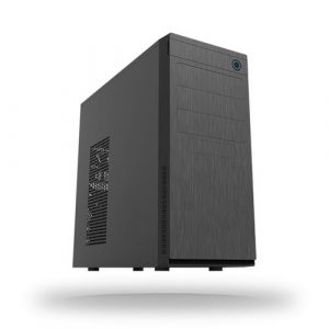 Case CHIEFTEC HC-10B-OP MidiTower Not included ATX MicroATX MiniITX Colour Black