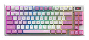 KEYBOARD GAMING VIOLET US/FORGE GK600 TKL W VIOLET MSI
