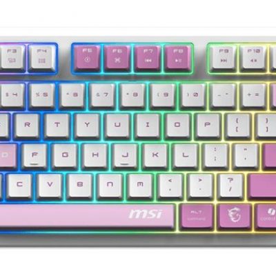 KEYBOARD GAMING VIOLET US/FORGE GK600 TKL W VIOLET MSI