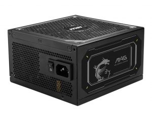 Power Supply MSI MAG A1000GL PCIE5 II ATX 3.1 1000 Watts Efficiency 80 PLUS GOLD PFC Active MAGA1000GLPCIE5II