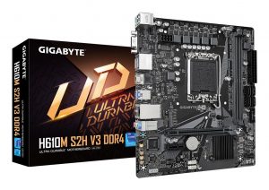 Mainboard GIGABYTE Intel H610 LGA1700 Micro-ATX Memory DDR4 Memory slots 2 1xPCI-Express 3.0 1x 1xPCI-Express 4.0 16x 1xM.2 1x15pin D-sub 1xHDMI 2xDisplayPort 4xUSB 2.0 2xUSB 3.2 1xPS/2 1xRJ45 3xAudio port H610MS2HV3DDR4