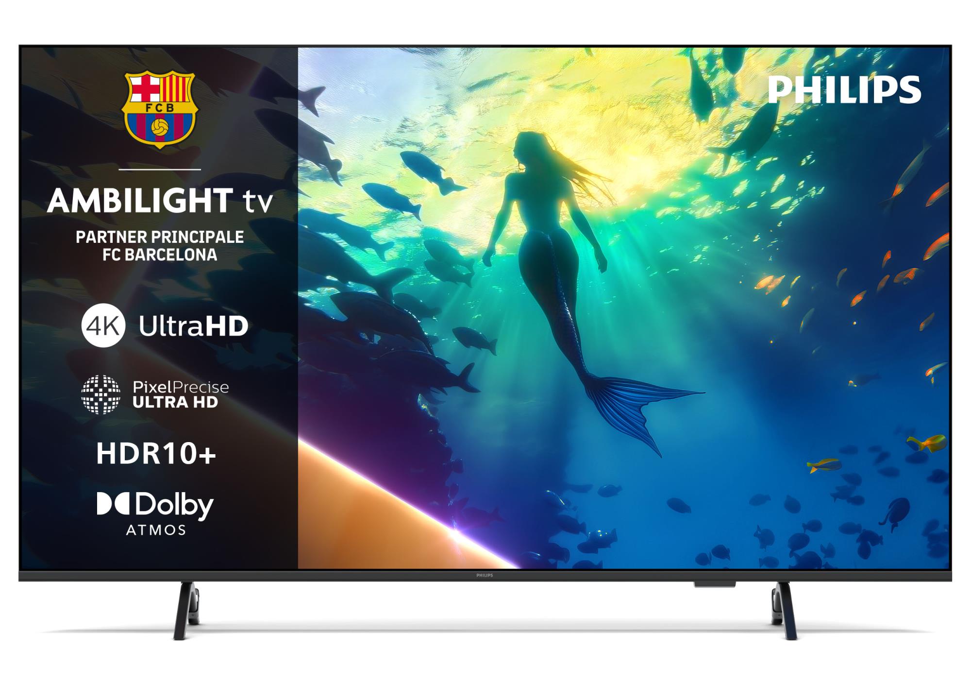 TV Set PHILIPS 50 " 4K Ultra HD 3840 x 2160 pixels Flat 16:9 LED 50PUS8010/12