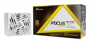 Power Supply SEASONIC FOCUS GX White ATX 3 (2024) 750 Watts Efficiency 80 PLUS GOLD MTBF 100000 hours FOCUS-GX-750-V4-WHITE