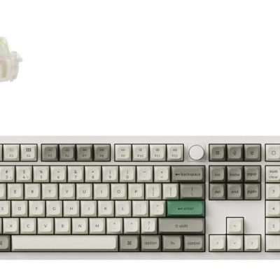 KEYBOARD WRL Q6 MAX RGB/SHELL WHITE Q6M-P4 KEYCHRON