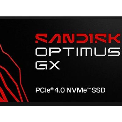 SSD SANDISK 300xTBW rating MTBF 1750000 h Read speed 6800 MB/s Write speed 5800 MB/s NVMe Yes PCI Express 4.0 M.2 500 GB SDSP71500GAN-000E0