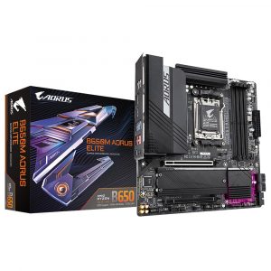 Mainboard GIGABYTE AMD B650 SAM5 Micro-ATX Memory DDR5 Memory slots 4 B650MAORUSELITE1.3