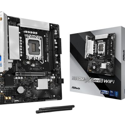 Mainboard ASROCK LGA 1851 (Socket V1) RAM DDR5-SDRAM 2xSlots H810M-XGEN5WIFI