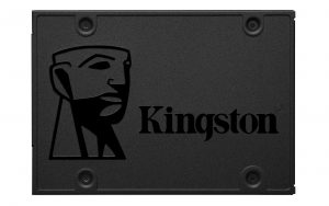SSD KINGSTON 480GB SATA 3.0 TLC Write speed 450 MBytes/sec Read speed 500 MBytes/sec 2,5″ TBW 160 TB MTBF 1000000 hours SA400S37/480G