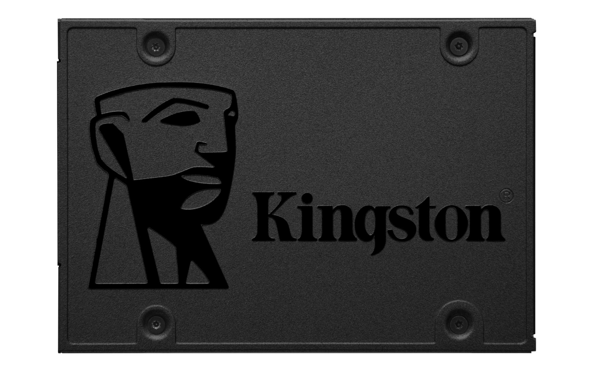 SSD KINGSTON 480GB SATA 3.0 TLC Write speed 450 MBytes/sec Read speed 500 MBytes/sec 2,5″ TBW 160 TB MTBF 1000000 hours SA400S37/480G