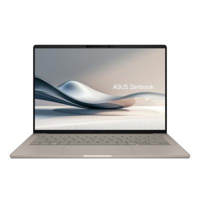 Notebook ASUS ZenBook Series UX3407QA-QD202W CPU Qualcomm Snapdragon X1-26-100 3 GHz 14 " 1920 x 1200 pixels RAM 16 GB LPDDR5x-SDRAM SSD 512 GB Discrete graphics Not available On-board graphics Yes OS installed Windows 11 Home Colour Beige Weight 980 g 90NB1501-M00E30