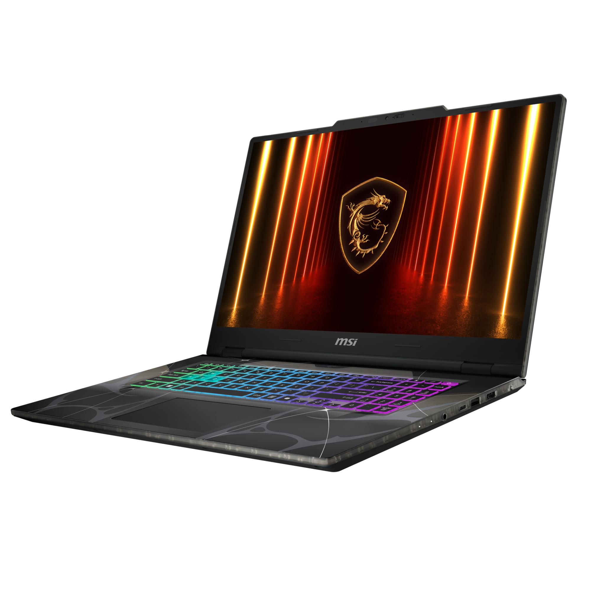 Notebook MSI Cyborg 17 B13WGKG CPU Intel® CoreT i7 i7-13620H 17.3 " 1920 x 1080 pixels RAM 16 GB DDR5-SDRAM SSD 1000 GB Discrete graphics NVIDIA GeForce RTX 5070 8 GB On-board graphics Yes Numeric keypad Yes OS installed Windows 11 Home Colour Black Weight 2.5 kg 5600 MHz CYBORG17B13WGKG-231NL